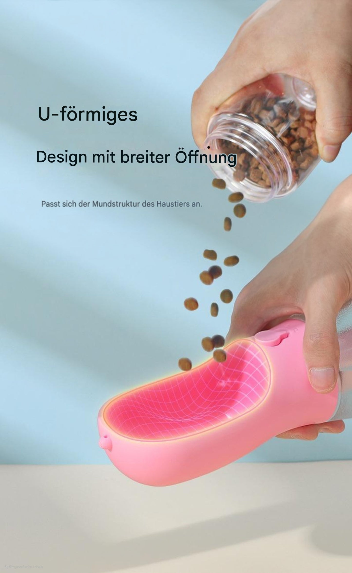 3 in 1 Trinkflasche für Unterwegs